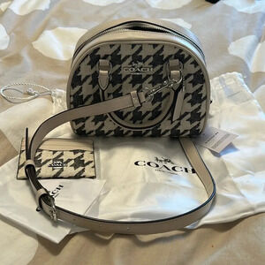 Coach mini bag and card case